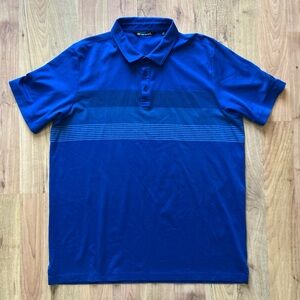 Travis Mathew Tampa Bay Lightning Men’s XXL Blue Polo Short Sleeve Shirt